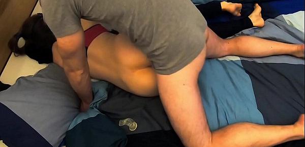 Cheating Wife Stranger Takes Condom Off